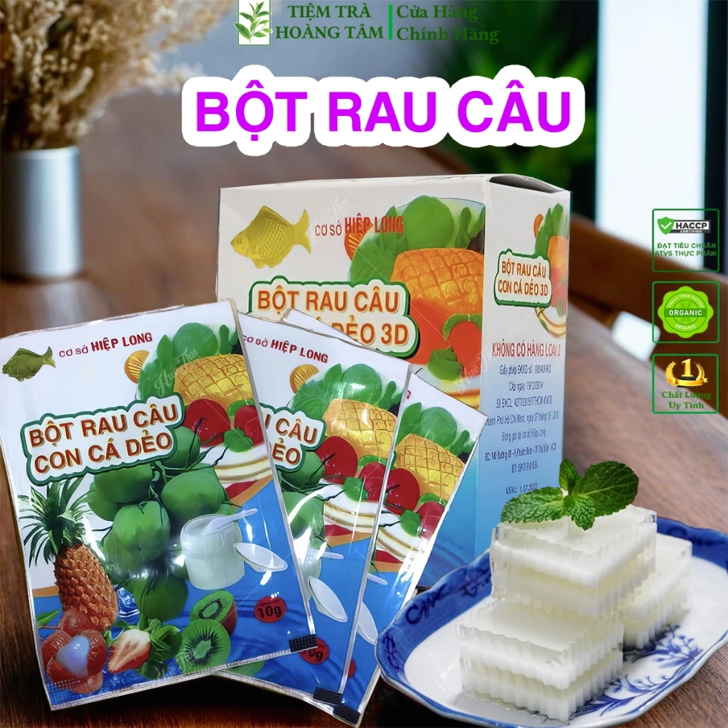 Bột rau câu làm thạch tráng miệng