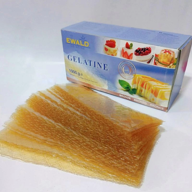 Gelatin lá Đức làm bánh ngọt