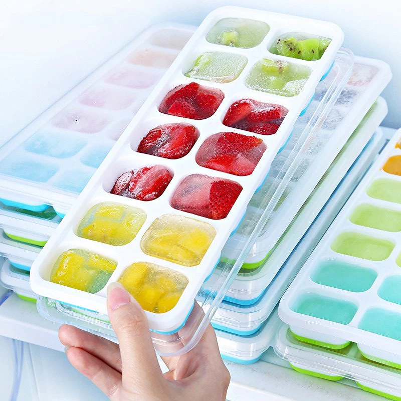 Khay đá silicon làm đá và thạch