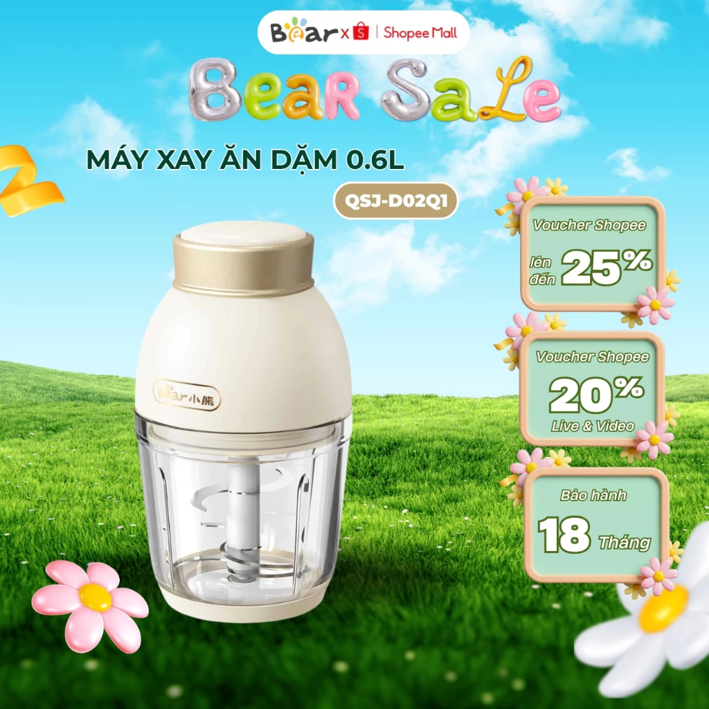 Máy xay mini làm sinh tố healthy